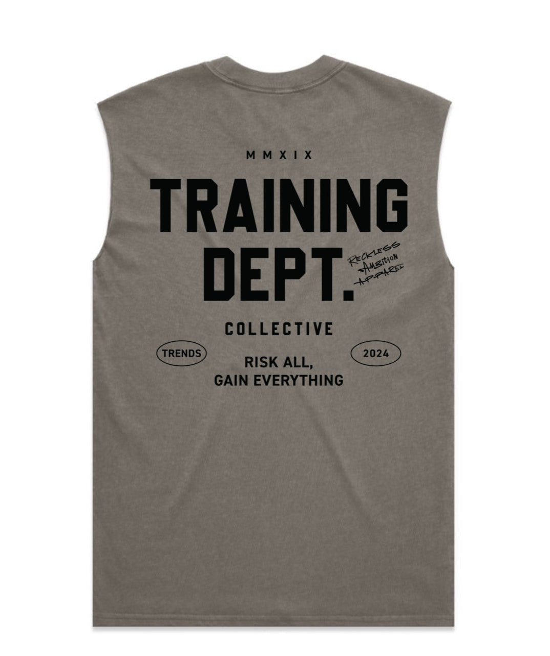 Training Dept. Tank — Charcoal
