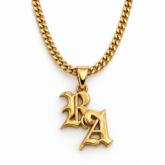 RA PENDANT — [925 Gold]