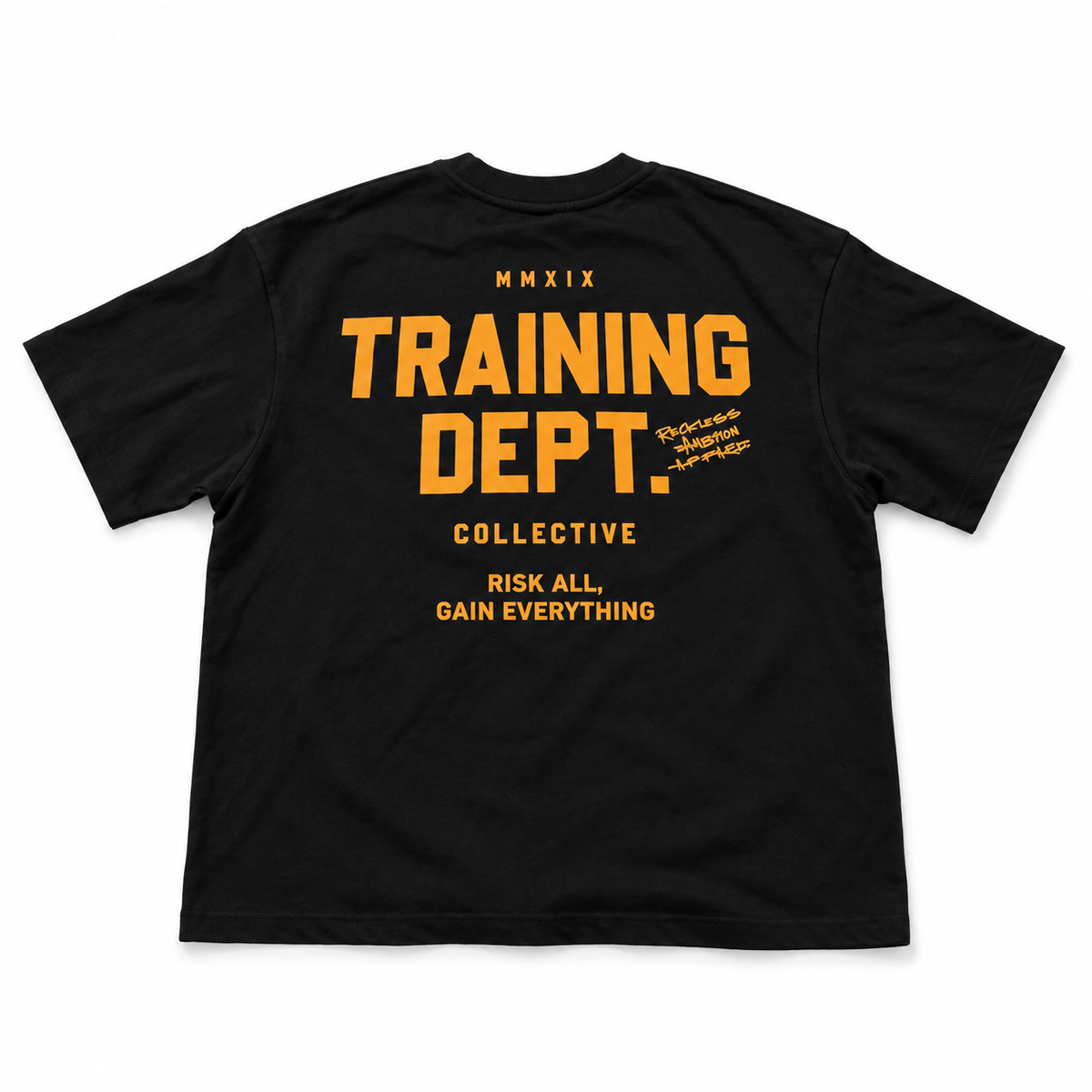Training Dept. Tee — Black Edge