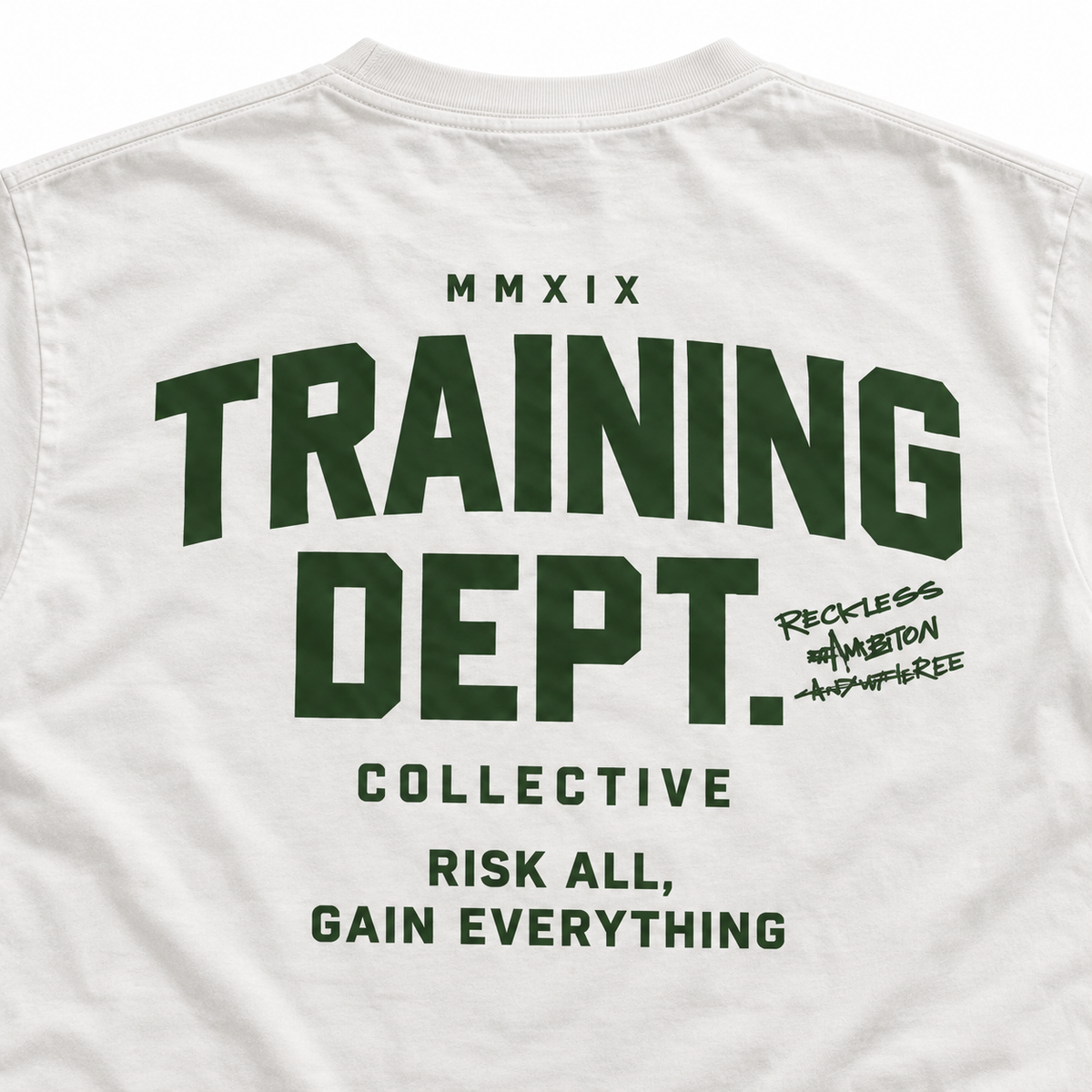 Training Dept. Tee — OFF WHITE