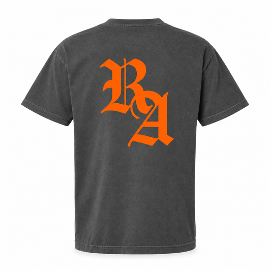 RA OVERSIZED TEE — [CEMENT GRAY]