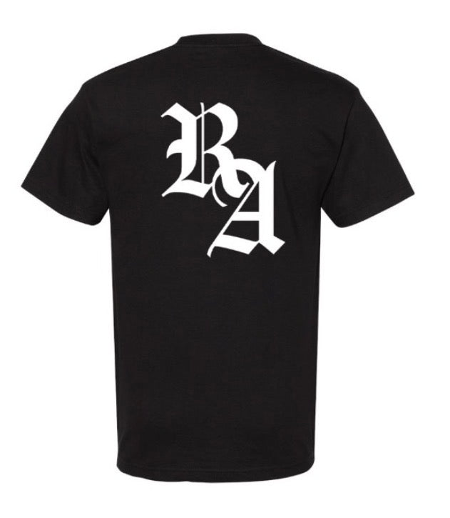 RA OVERSIZED TEE — [BLACK]