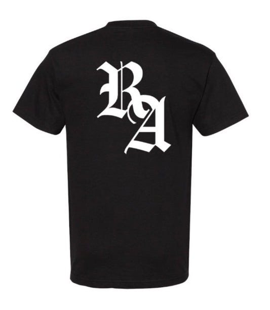 RA OVERSIZED TEE — [BLACK]